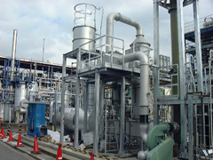 VOC排ガス処理装置の外観