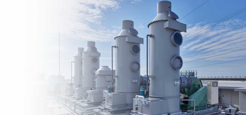 スクラバーの外観